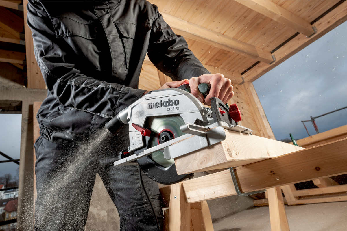 Metabo pila kružna KS 66 FS + vodilica FS 160 - Slika 2