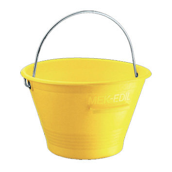 Kanta za malter pvc mek-edil 14L žuta 470704