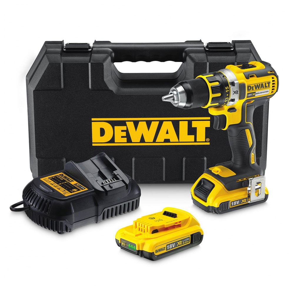 DeWalt aku bušilica - odvijač DCD790D2 2x18V 2,0Ah 60Nm
