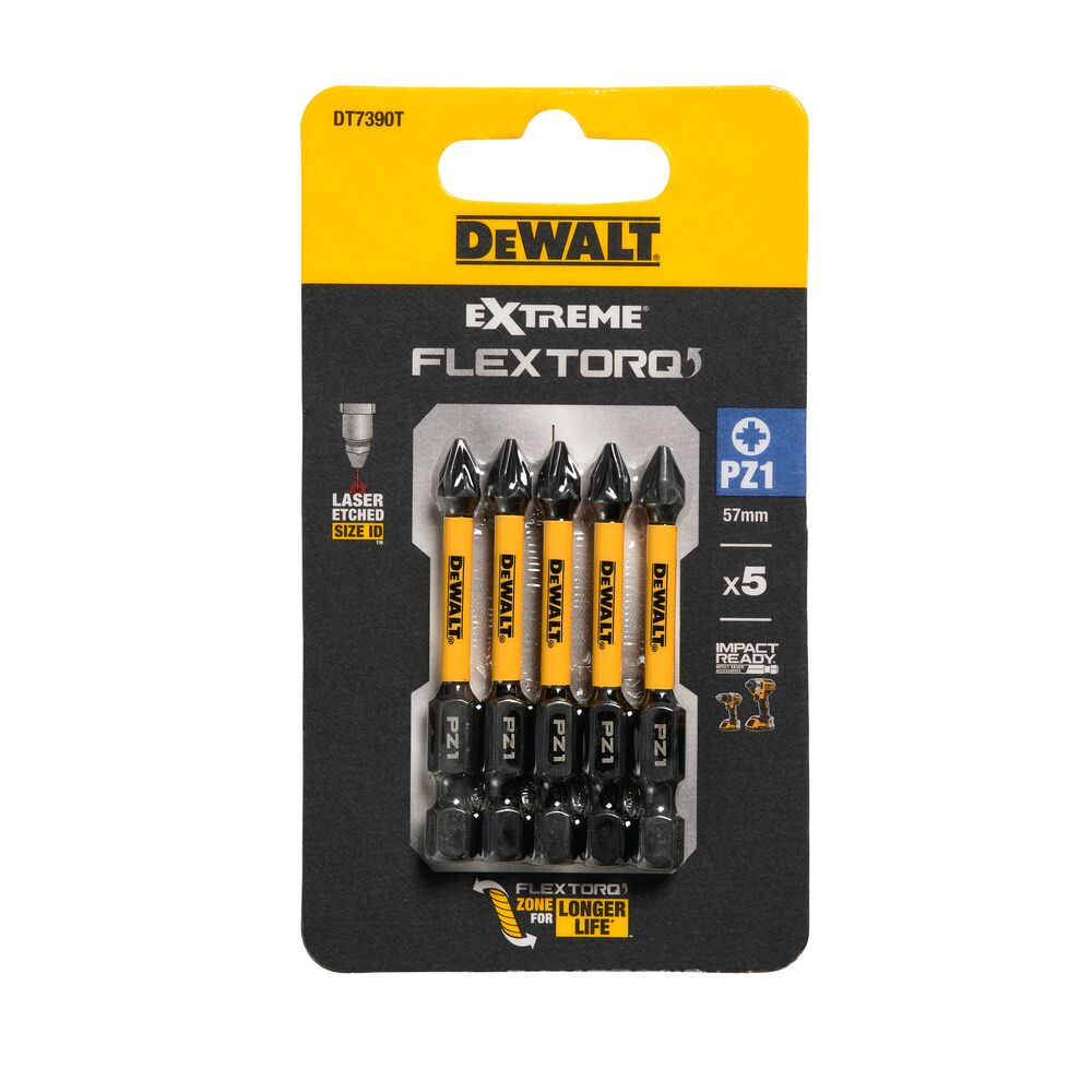 DeWalt set udarnih bitova DT7390T PZ1 x 57mm 5 komada