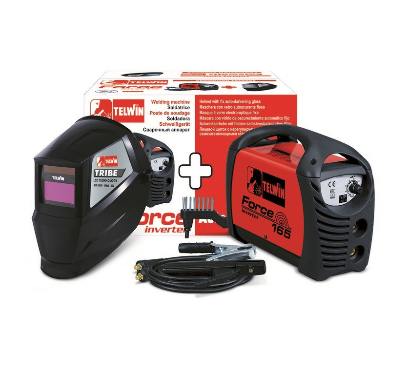 Telwin aparat za zavarivanje Force 165 + fotosenzibilna maska 815863