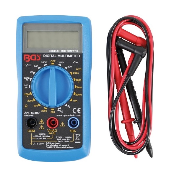BGS multimetar digitalni AC/DC 250V pro+ 63400