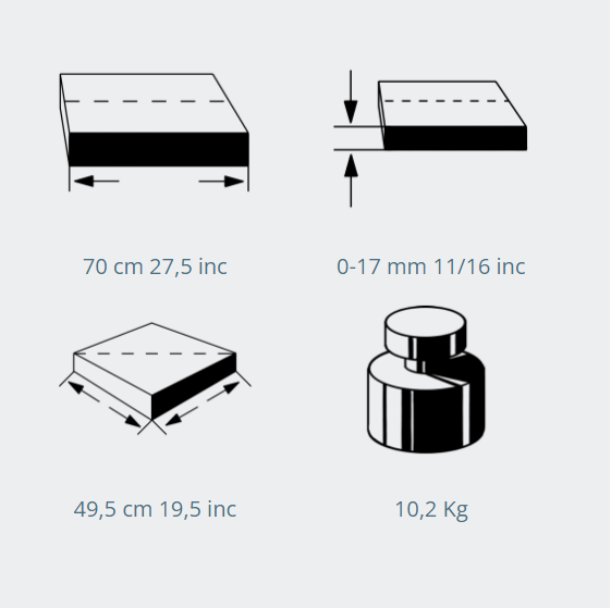 Sigma rezač keramičkih pločica SERIJA 4 UP, 4BU 70 cm - Slika 6