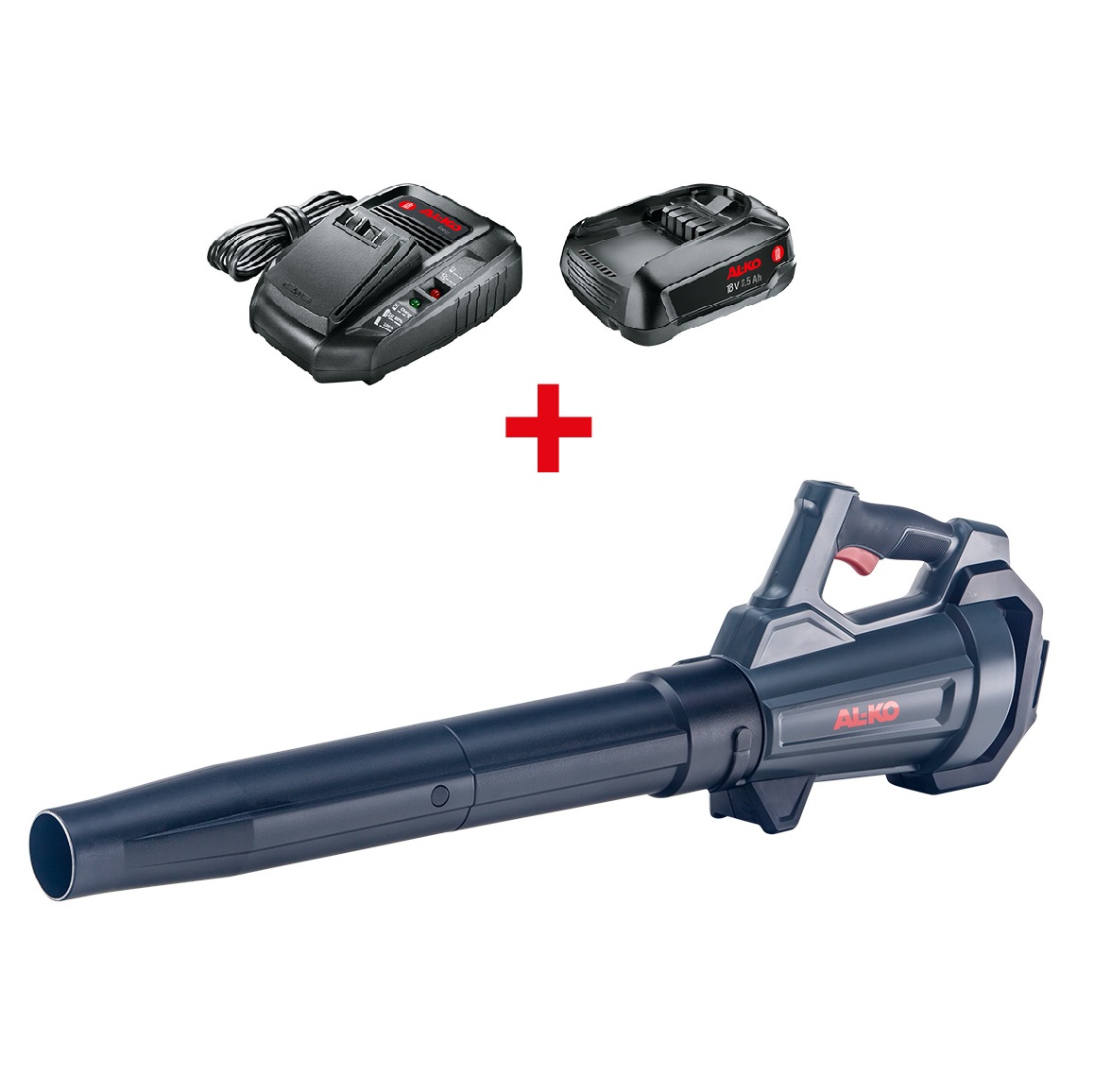 AL-KO aku puhač lišća LB 1860 18V set 1x2,5Ah i punjač