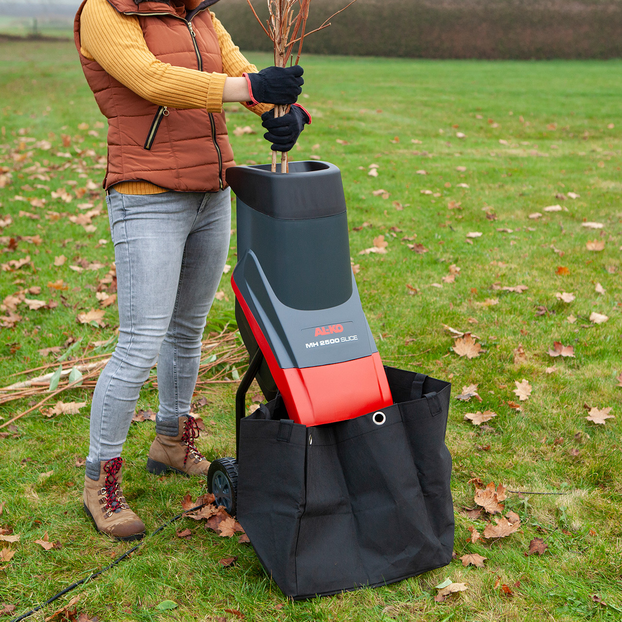 AL-KO električna sjeckalica -usitnjavač Easy MH 2500 Slice 2500W - Slika 5