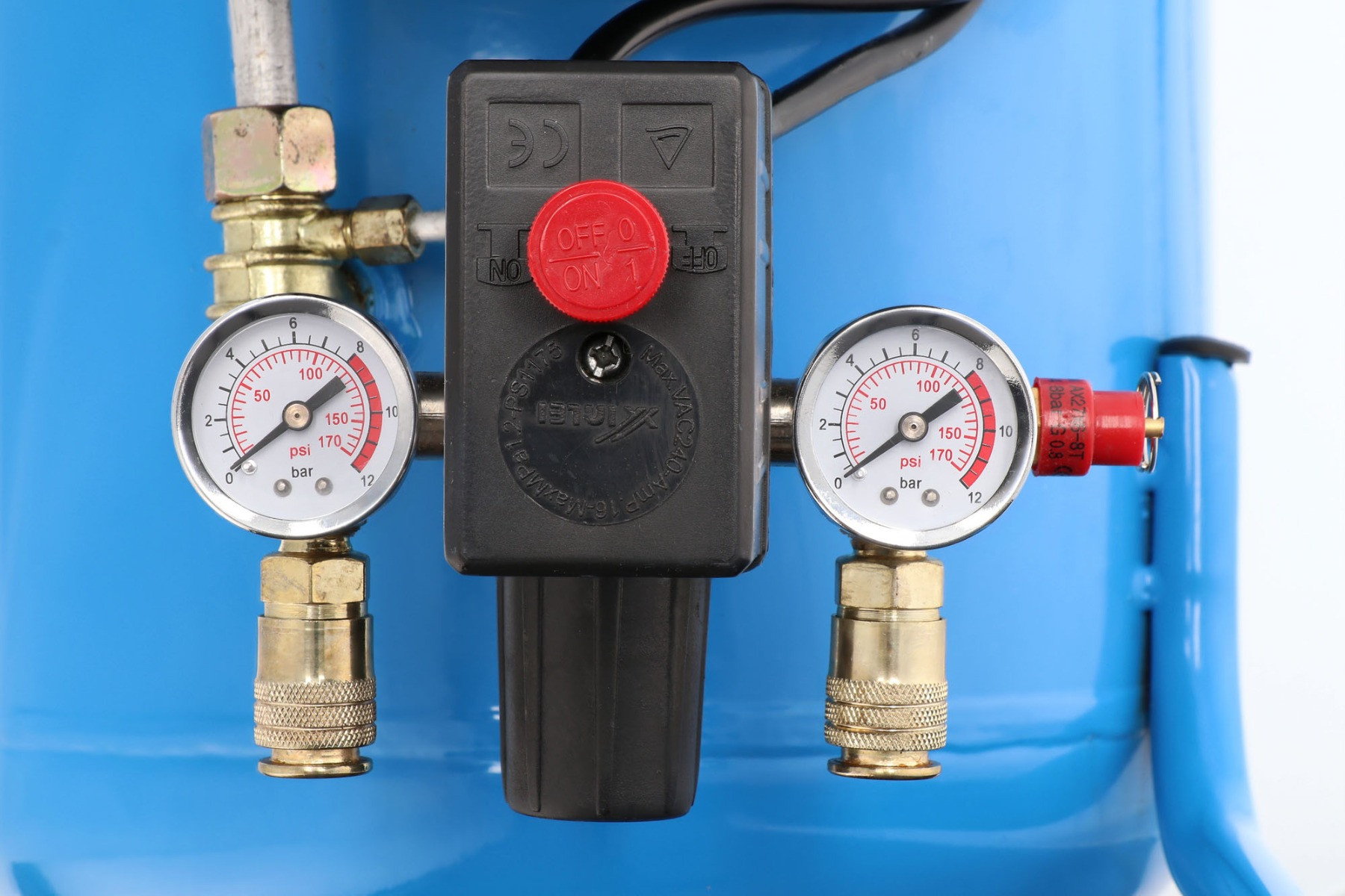 Airpress dvoklipni kompresor HL 425-50, 50L, 8 bara, 3 KS/2,2 kW + GRATIS KOMPRESOR 6 LIT. - Slika 7