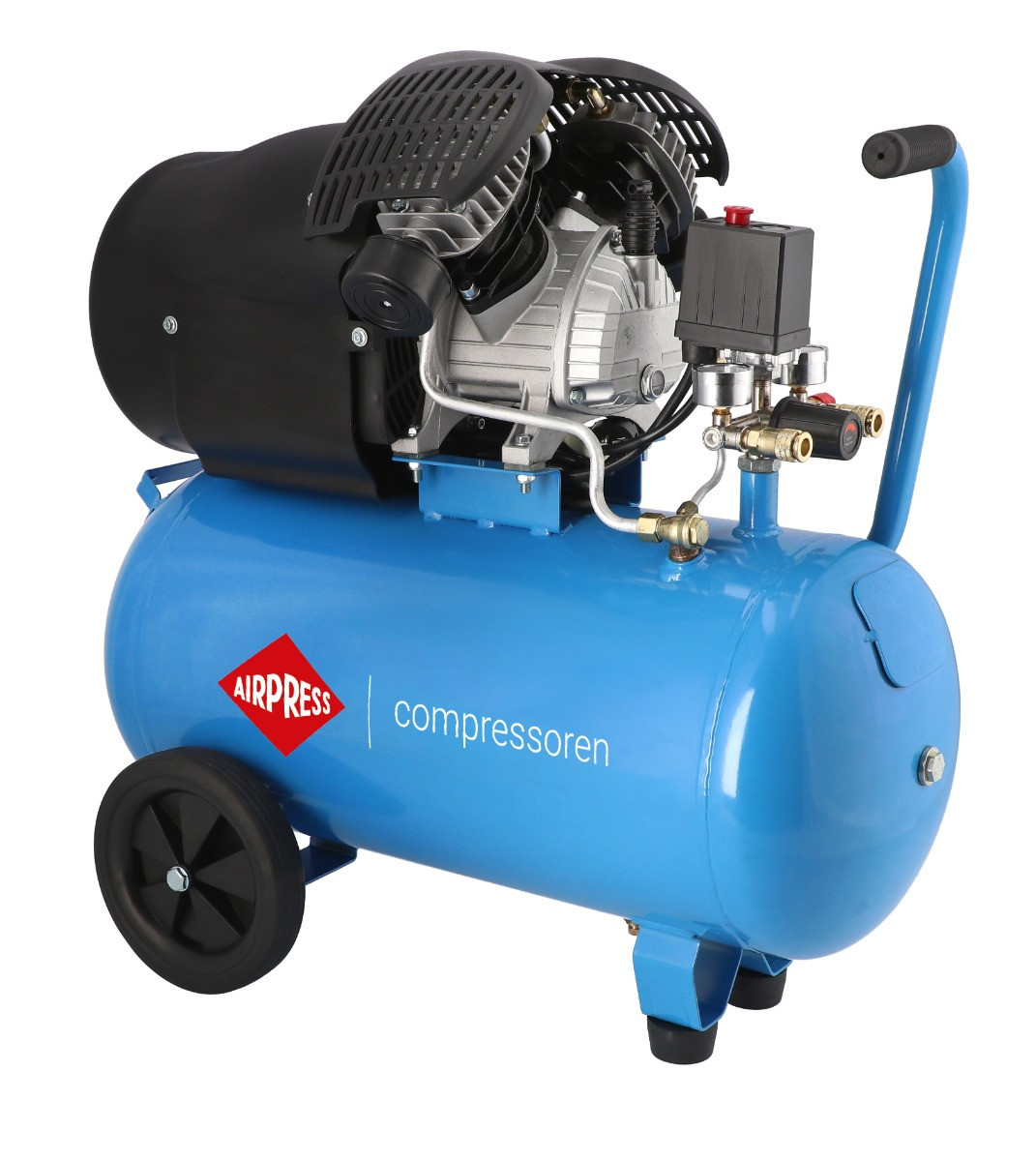 Airpress dvoklipni kompresor HL 425-50, 50L, 8 bara, 3 KS/2,2 kW + GRATIS KOMPRESOR 6 LIT. - Slika 15