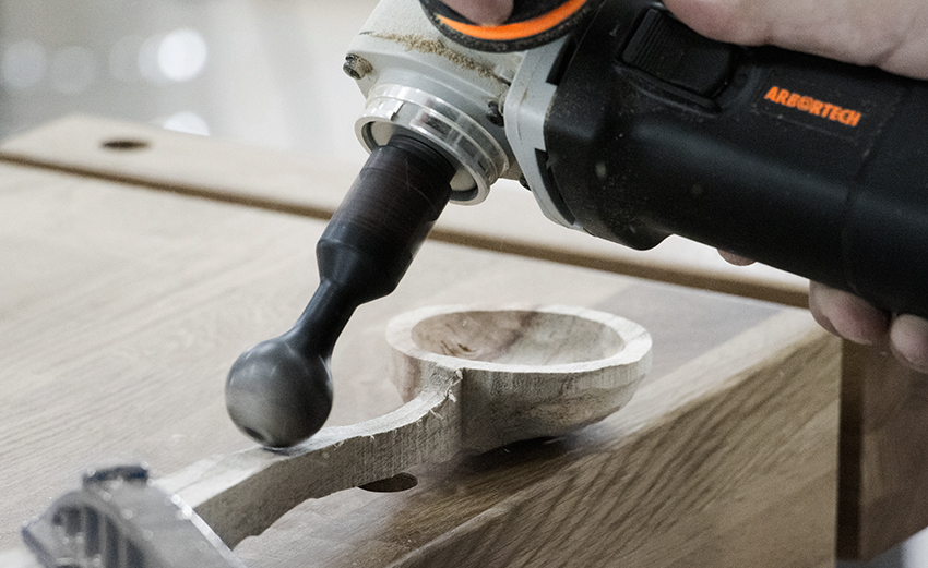 Arbortech Ball Gouge kugla za dubljenje i glodanje drva, 30mm - Slika 5