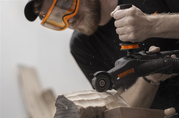 Arbortech Mini Grinder Trade brusilica za rezbarenje, set 1000W - Slika 4