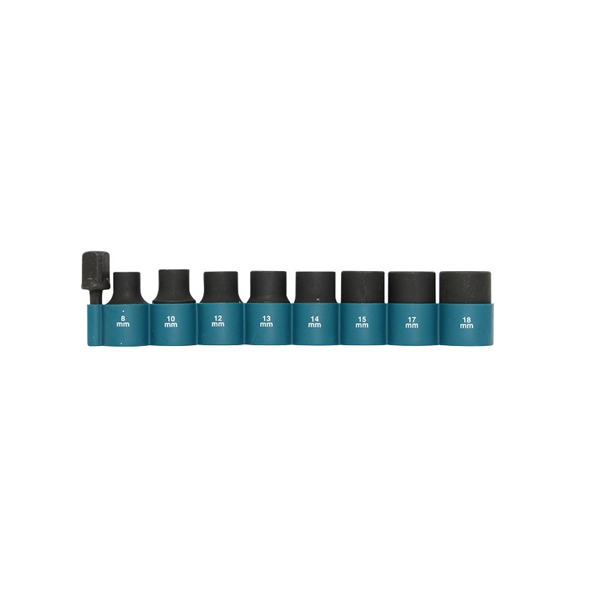 Makita set udarnih nasadnih ključeva 1/2 s adapterom 1/4 B-54645