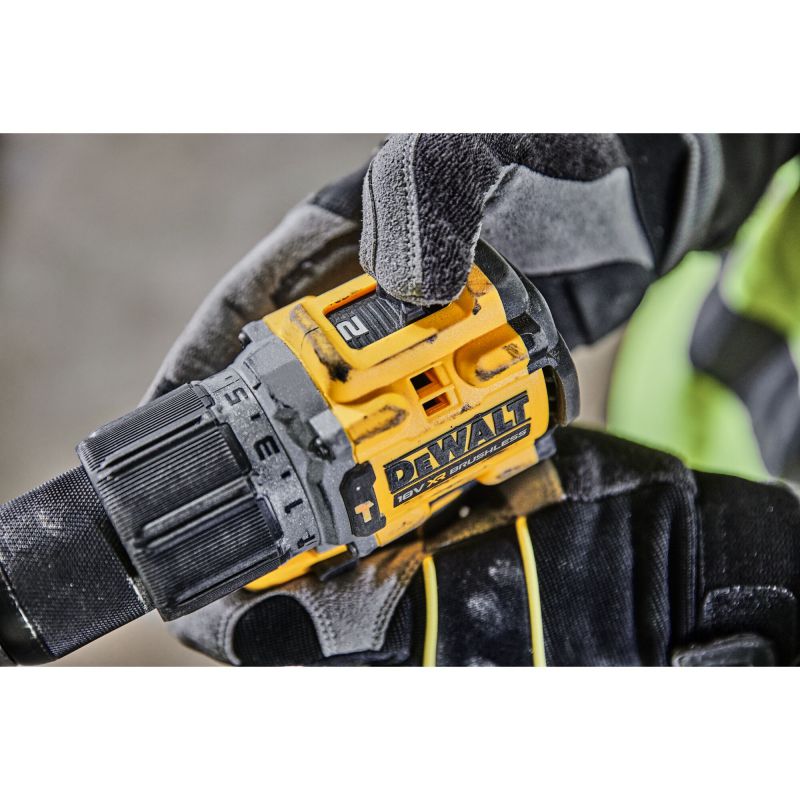 DeWalt aku udarna bušilica DCD805H2T 18V 2x5,0Ah POWERSTACK - Slika 3