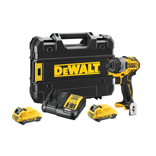 DeWalt aku odvijač DCF601D2 1/4" 12V 2x2,0Ah - Slika 2