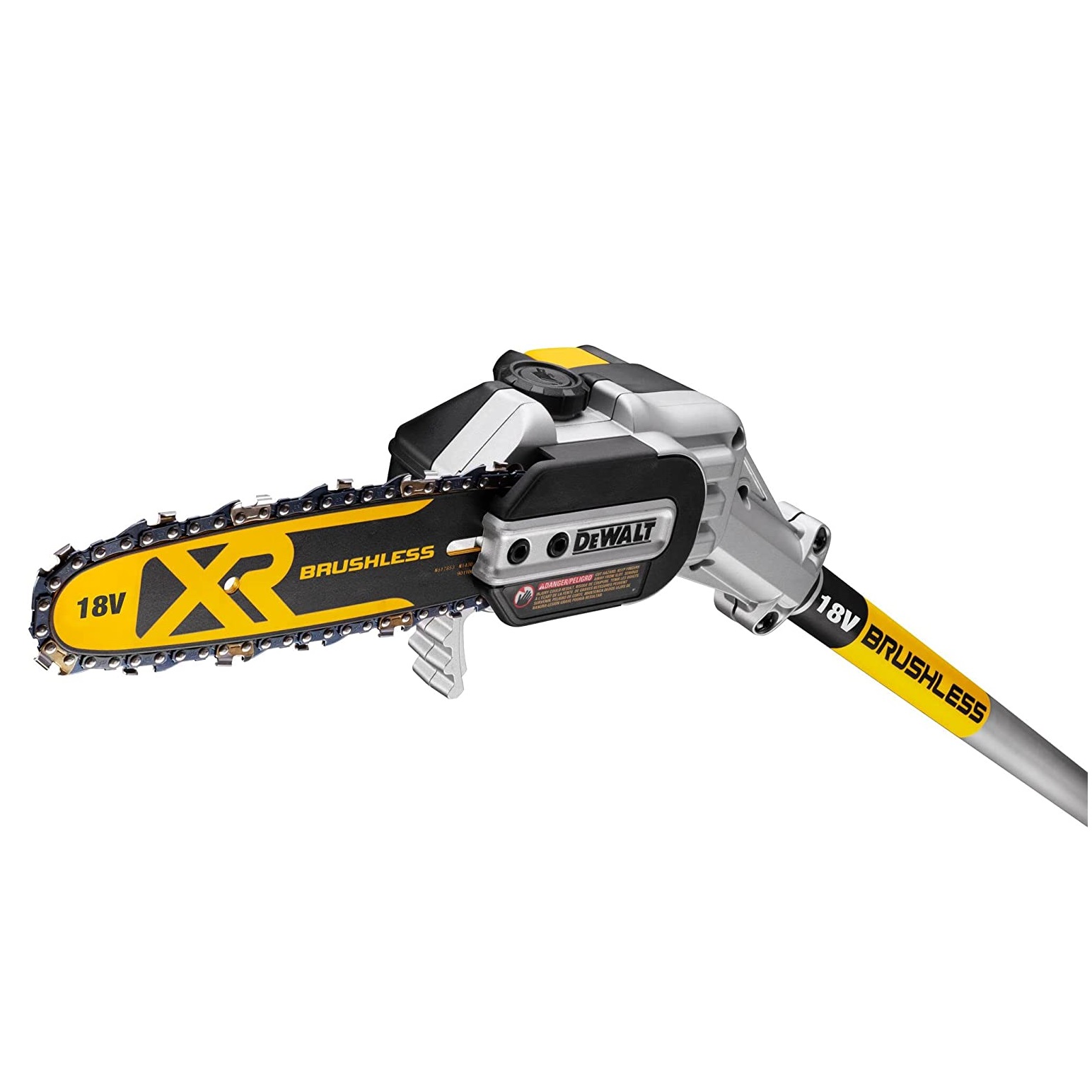DeWalt aku štapna lančana pila DCMPS567N 18V 3-4,5m - solo alat