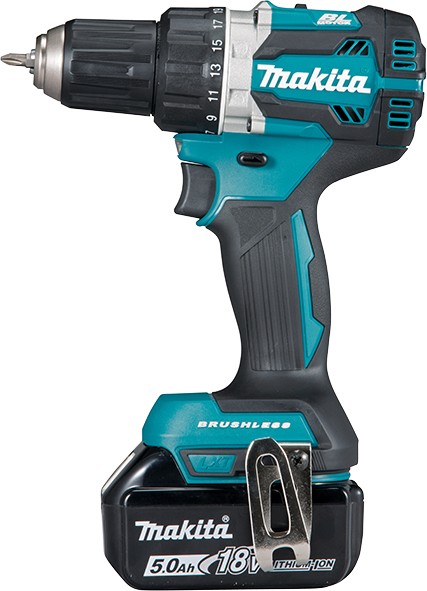 Makita aku bušilica-odvijač DDF484RTE 54Nm 2x18V 5,0Ah - Slika 2