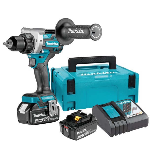 Makita aku bušilica-izvijač DDF486RTJ 2x5,0Ah