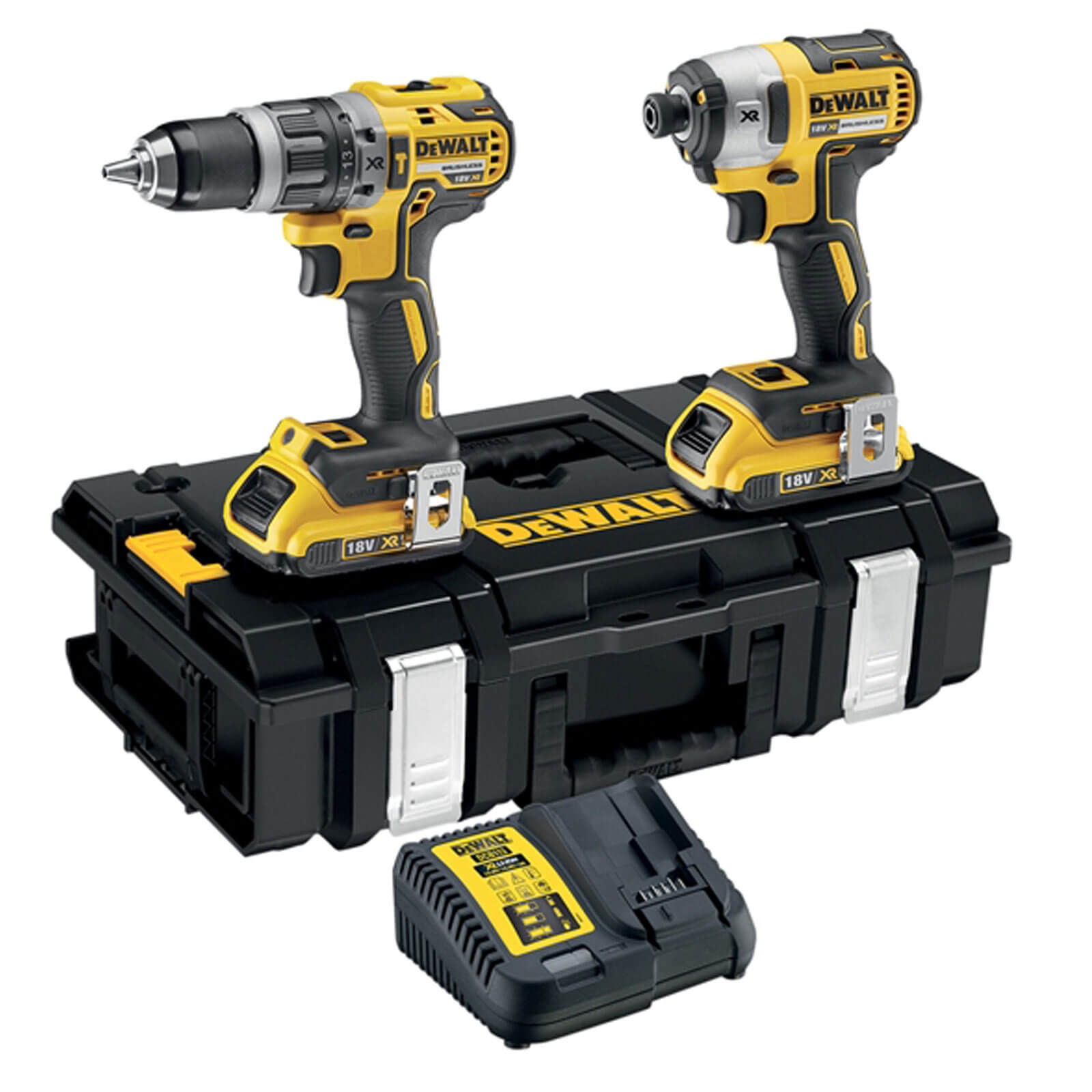 DeWalt aku set DCK266P2, bušilica DCD796 + odvijač DCF887 2x18V 5,0Ah