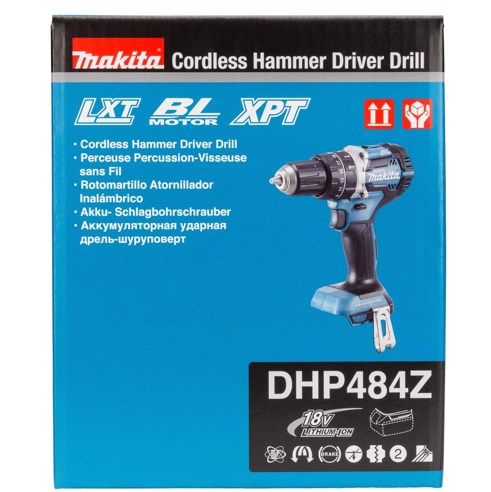 Makita aku udarna bušilica DHP484Z 18V 54Nm - Slika 4