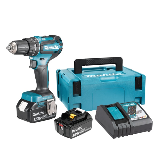 Makita aku udarna bušilica-odvijač DHP485RFJ 2x3,0Ah - Slika 4