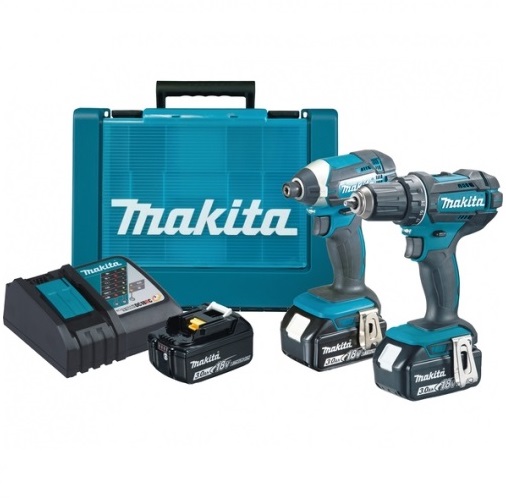 Makita aku set DLX2127X1 – udarni odvijač + bušilica odvijač 3x3,0Ah
