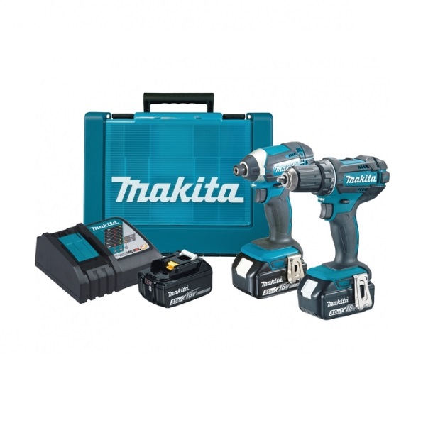 Makita aku set DLX2127X1 – udarni odvijač + bušilica odvijač 3x3,0Ah - Slika 3