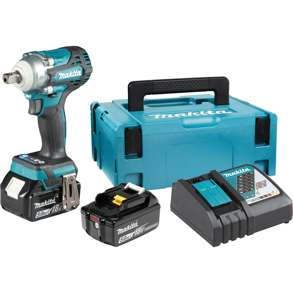 Makita aku udarni odvijač DTW301RTJ 18V 2x5,0Ah 1/2 " - Slika 6