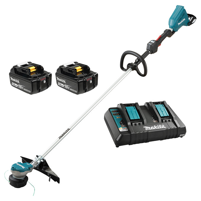 Makita aku kosa DUR368LPT2 18+18V 2x5,0Ah - Slika 4