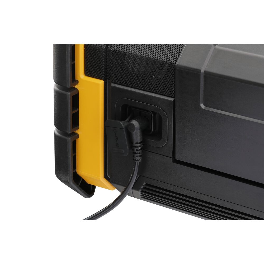 DeWalt aku radio za gradilište + punjač baterija DWST1-81078 18V - Slika 4