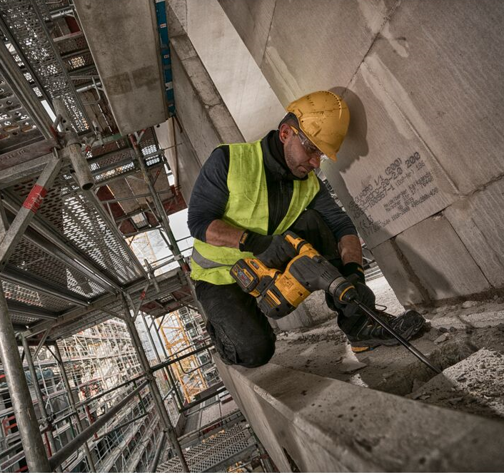 DeWalt aku bušači čekić DCH333X2 Flexvolt 54V 2x9,0Ah 3,5J - Slika 6