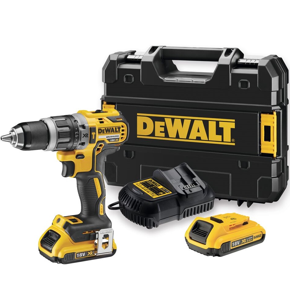 DeWalt aku udarna bušilica DCD796D2 18V 2x2,0Ah 70Nm