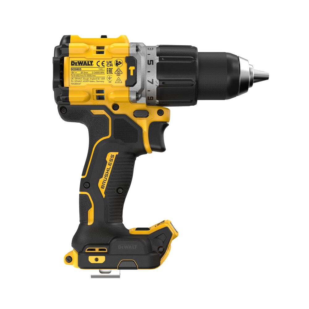 DeWalt aku udarna bušilica DCD805NT 18V 90Nm, kofer - Slika 3