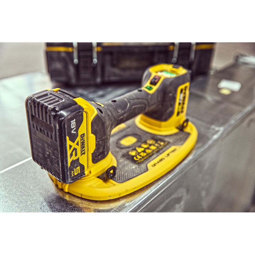 DeWalt aku vakumski podizač GRABO DCE590P1 18V 1x5,0Ah 120kg - Slika 2