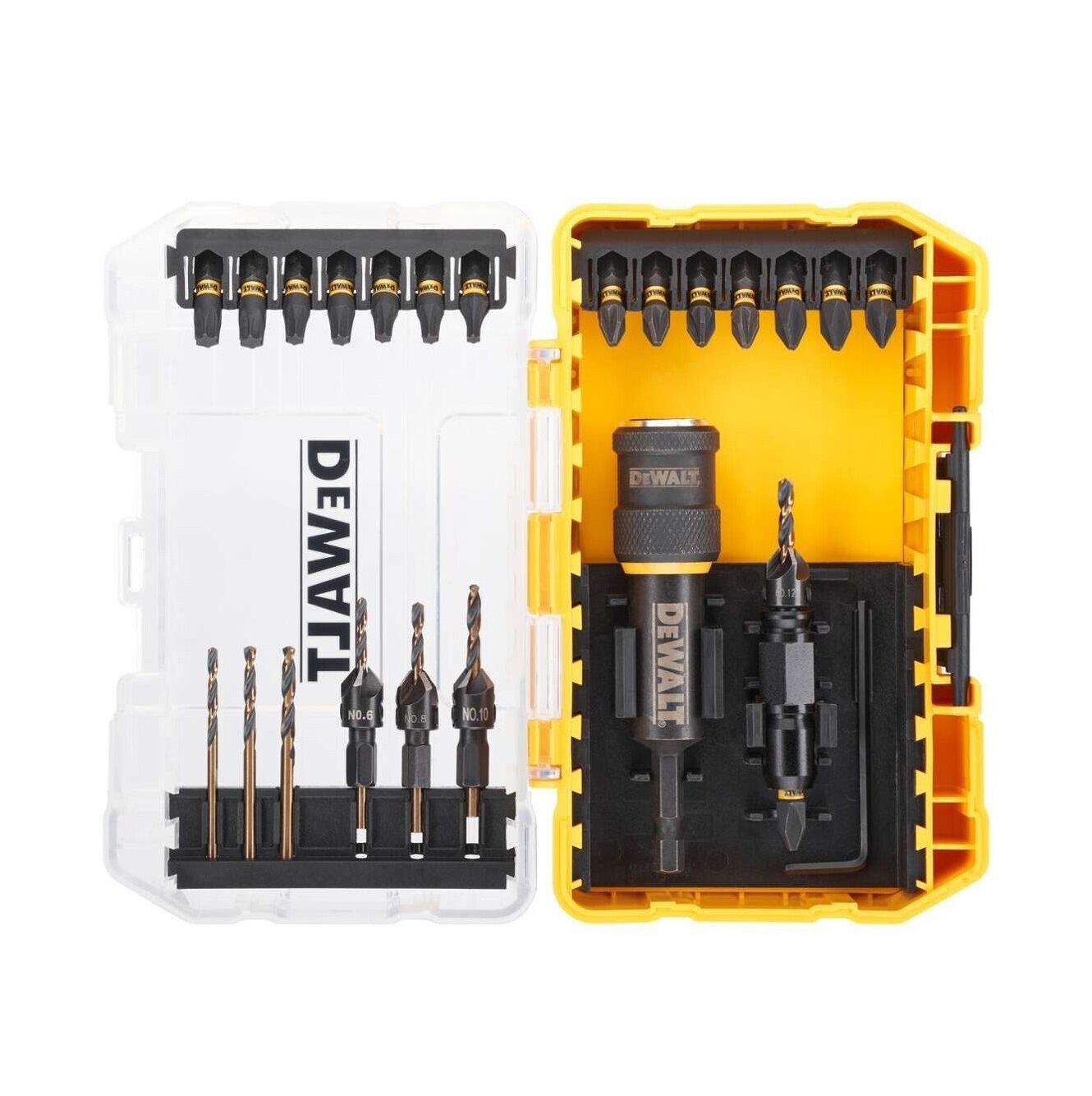DeWalt set svrdala i bitova Flip&Drive 24kom DT70779T 100 godina DeWalta