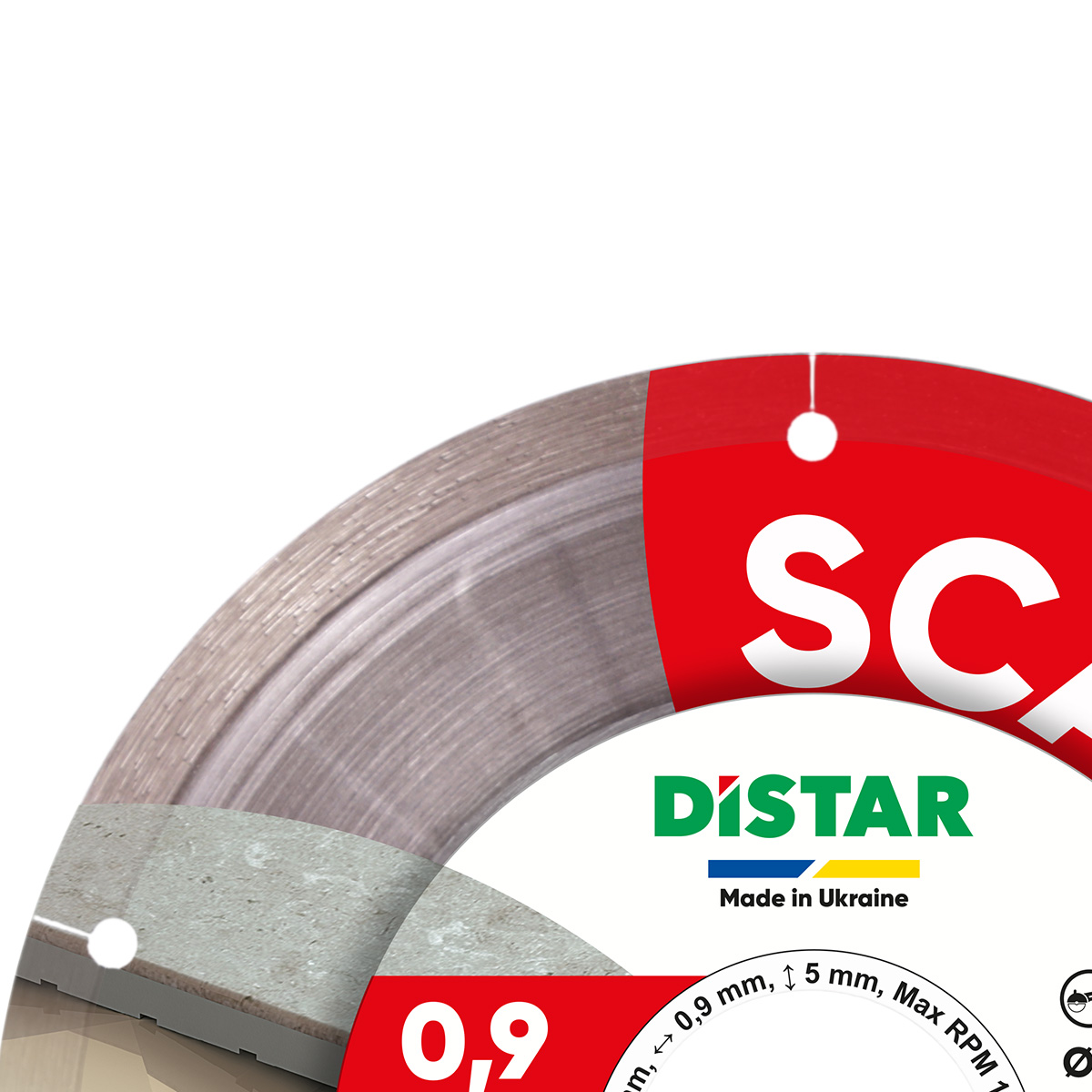 Distar rezna ploča za čisto i precizno rezanje keramike SCALPEL 101,6x0,9mm - Slika 3