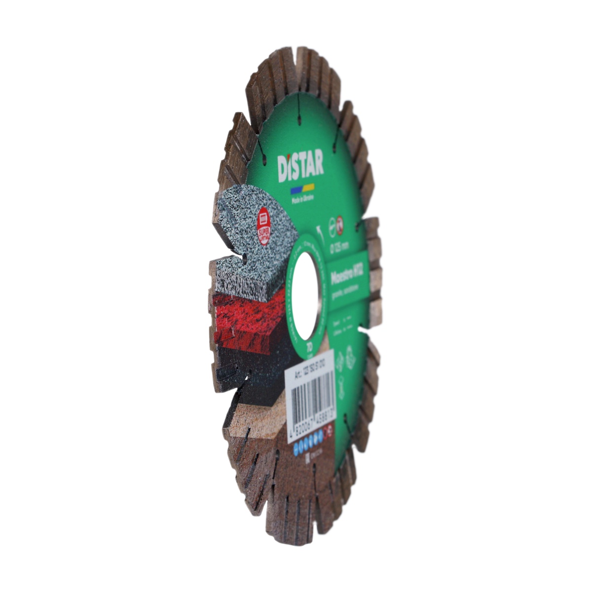 Distar rezna ploča za granit i vapnenac MAESTRO H12 125mm 2,2mm - Slika 4