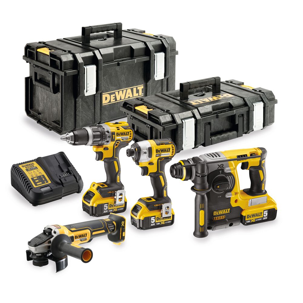 DeWalt set aku alata DCK422P3 18V 3×5,0Ah DS koferi