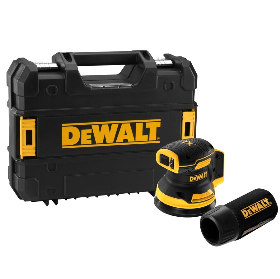 DeWalt aku ekcentrična brusilica DCW210NT 18V 125mm, kofer
