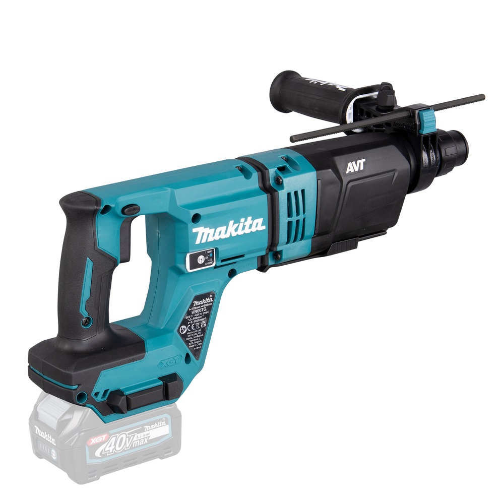 Makita aku bušilica-čekić HR007GZ 40V 3,0J - Slika 5