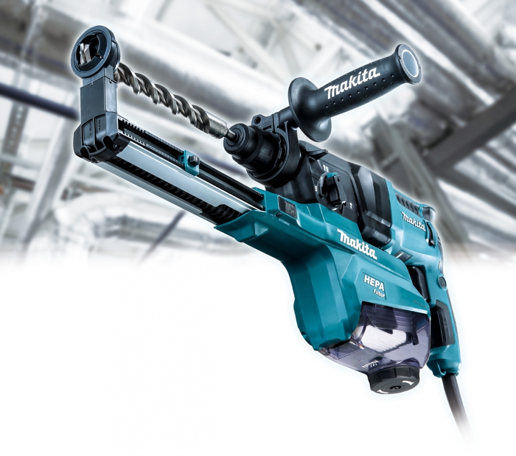Makita bušači čekić s usisavačem HR2652 - 800W, 3 načina rada - Slika 2