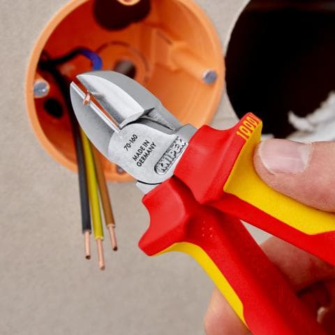 Knipex kliješta sjekača bočna 160mm 1000V 70 06 160 - Slika 3
