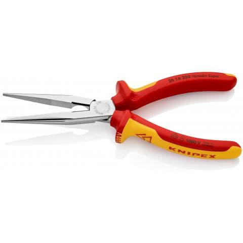Knipex kliješta ravna špic 200mm 1000V 26 16 200 - Slika 3