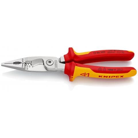 Knipex kliješta elektroinstalacijska multifunkcionalna VDE 13 86 200