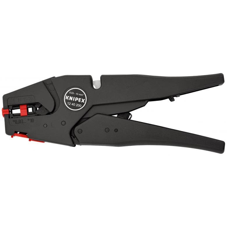 Knipex kliješta za skidanje izolacije 0,03-10,0mm2 automatska 12 40 200