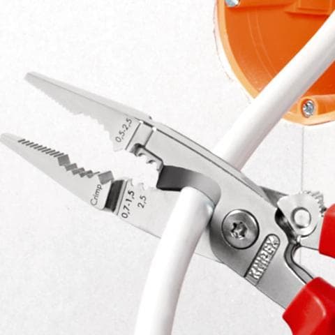 Knipex kliješta elektroinstalacijska multifunkcionalna VDE 13 86 200 - Slika 3