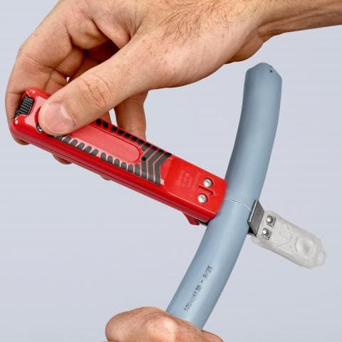 Knipex nož za skidanje izolacije s kukom "Jokari" 16 20 165 SB - Slika 6