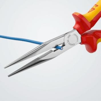 Knipex kliješta ravna špic 200mm 1000V 26 16 200 - Slika 4