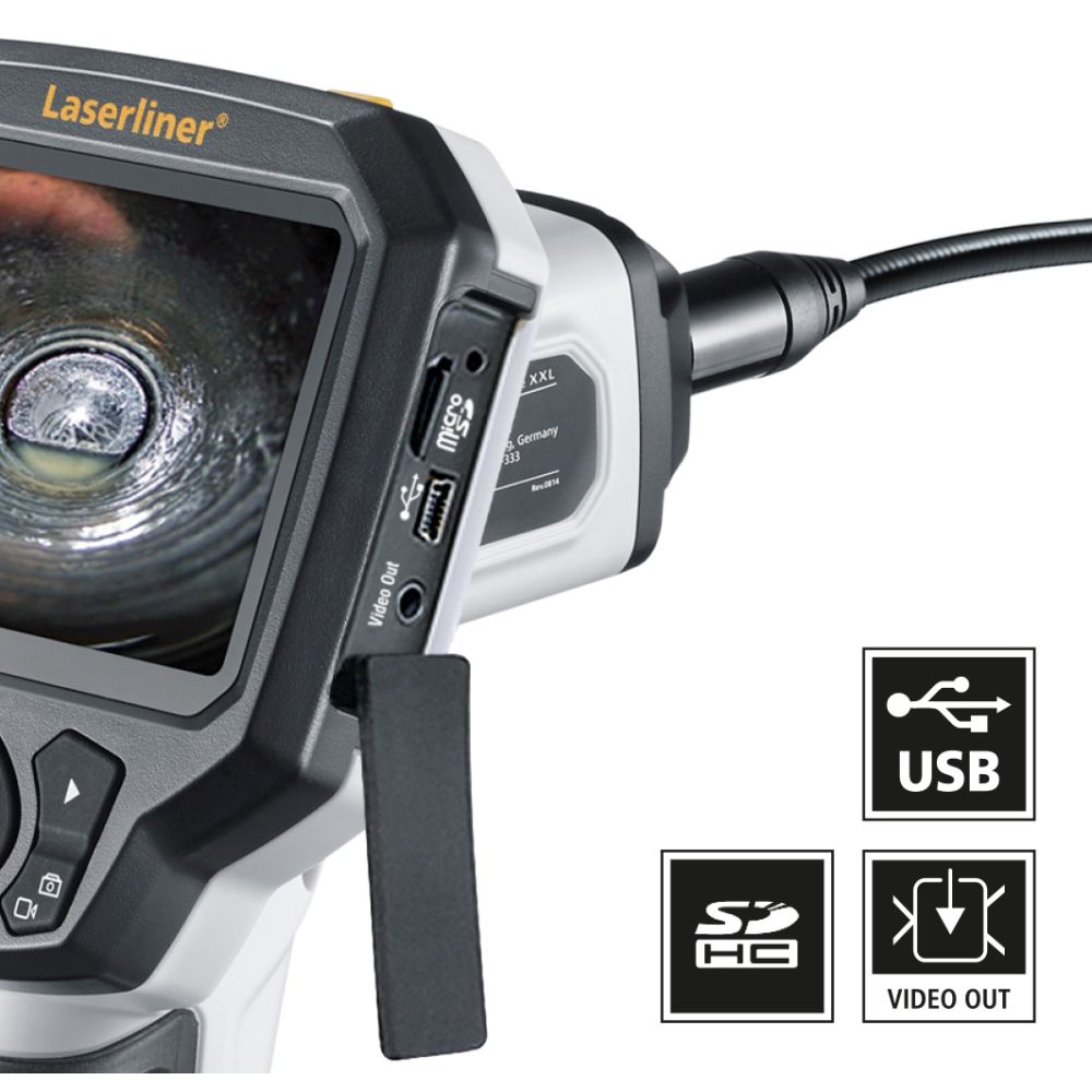 Laserliner VideoSkope XXL endoskop 5m, 3.5" zaslon - Slika 3