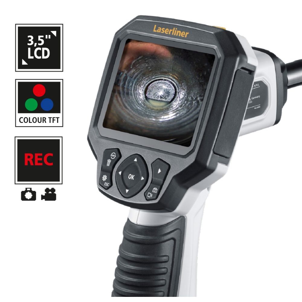 Laserliner VideoSkope XXL endoskop 5m, 3.5" zaslon