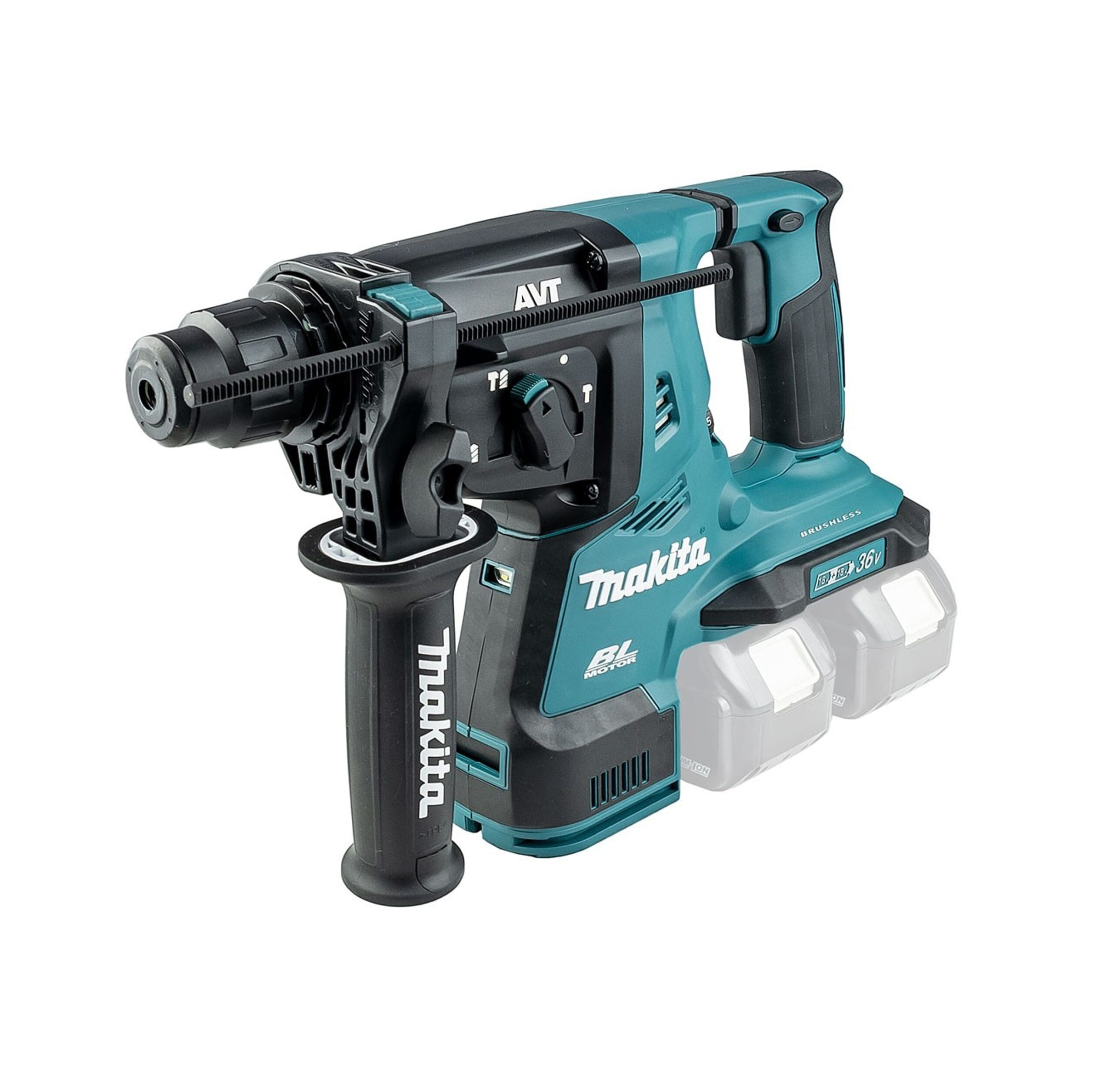 Makita akumulatorska bušilica-čekić DHR280Z 18V 2,8J - Slika 6