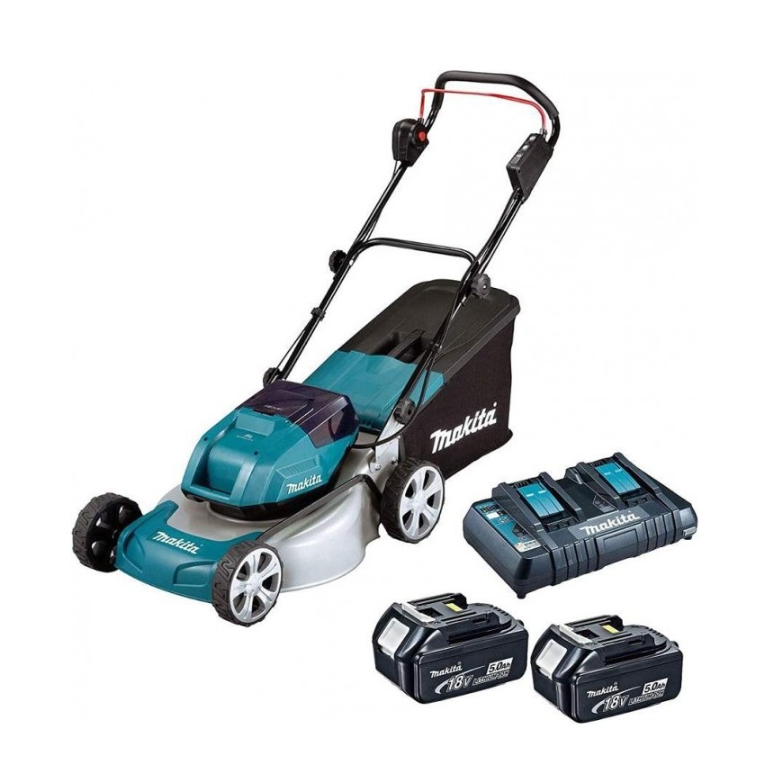 Makita aku kosilica DLM460PT2 18+18V 2x5,0Ah