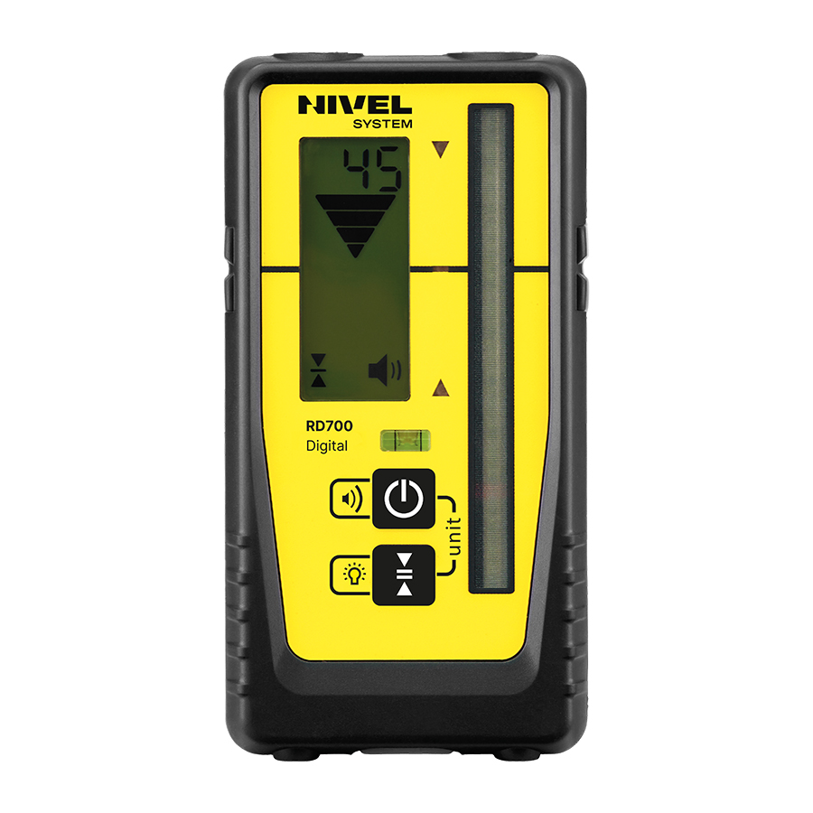 Nivel rotirajući digitalni laserski nivelir NL500R + stativ i prijemnik - Slika 8